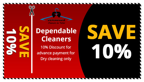 Coupon dependable cleaners